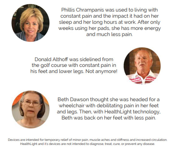 healthlight testimonials